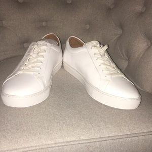 New Republic BRAND NEW white leather sneakers